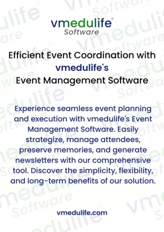 Effortless Event Planning with Event Management Software