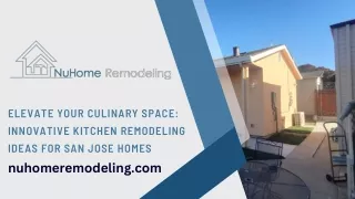 Innovative Kitchen Remodeling Ideas for San Jose Homes
