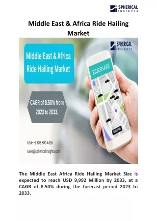middle east africa ride hailing market