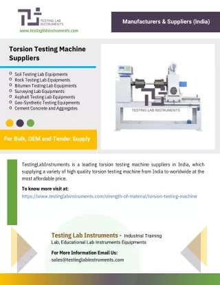 manufacturers suppliers india
