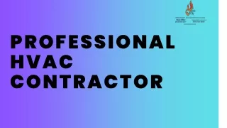 Expert HVAC Services - Trustworthy Professional HVAC Contractor