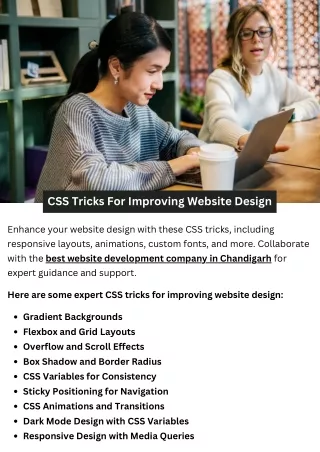 css tricks for improving website design