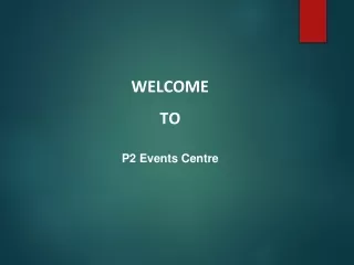 welcome to