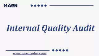 Internal Quality Audit