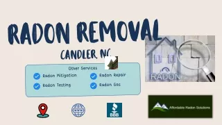 Radon Removal Candler, NC