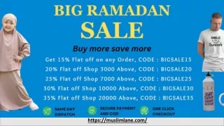 Big Ramadan Sale 2024 - Muslim Lane
