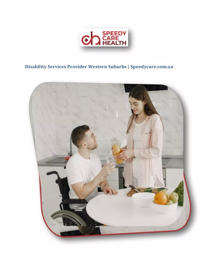 disability services provider western suburbs