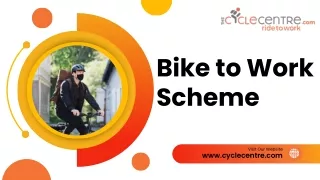 Bike to Work Scheme