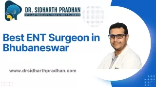 Best ENT Surgeon in Bhubaneswar