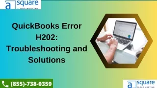 How To Resolve QuickBooks Error H202