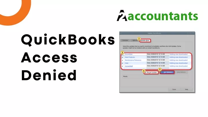 quickbooks access denied