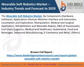 wearable soft robotics market industry trends