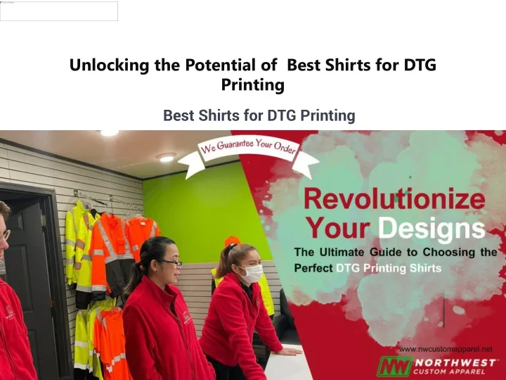 unlocking the potential of best shirts for dtg printing