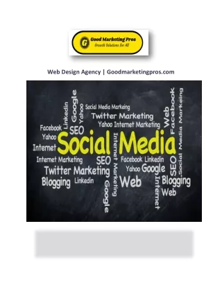 Web Design Agency | Goodmarketingpros.com