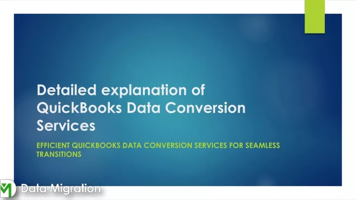 detailed explanation of quickbooks data conversion services