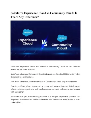 Salesforce Experience Cloud vs Community Cloud.docx