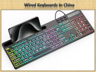 Wired Keyboards In China