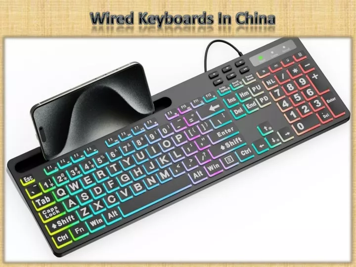 wired keyboards in china