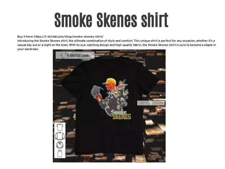 smoke skenes shirt