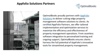 Appfolio Solutions Partners