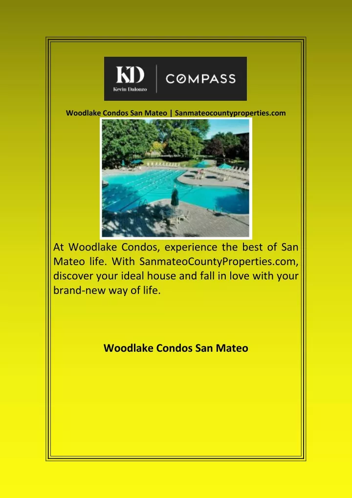 woodlake condos san mateo