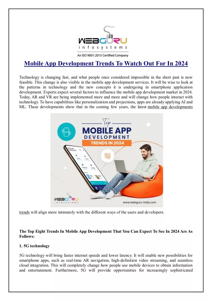 mobile app development trends to watch