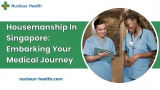 Housemanship In Singapore Embarking Your Medical Journey