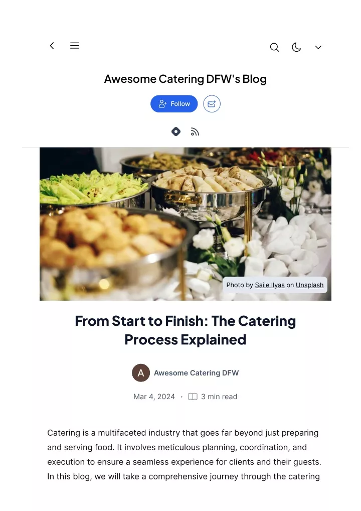 awesome catering dfw s blog