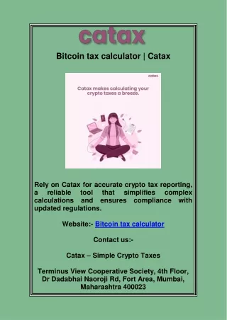 Crypto tax calculator