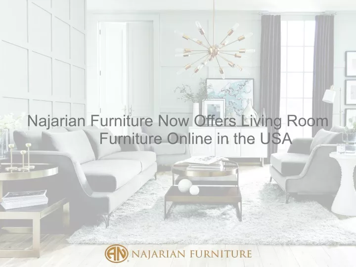 najarian furniture now offers living room