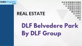 DLF Belvedere Park By DLF Group (1)