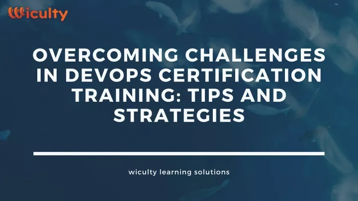 overcoming challenges in devops certification