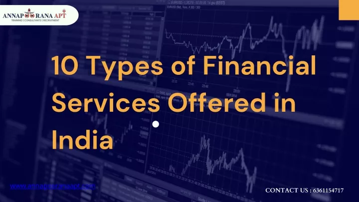10 types of financial services offered in india