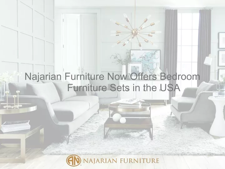 najarian furniture now offers bedroom furniture