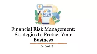 Financial Risk Management: Strategies to Protect Your Business​