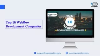 Top 10 Webflow Development Companies