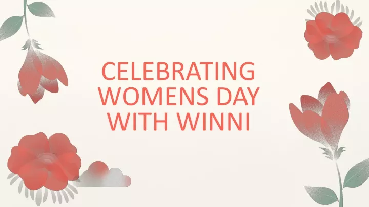 celebrating womens day with winni