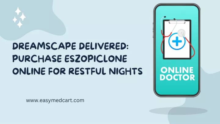 dreamscape delivered purchase eszopiclone online
