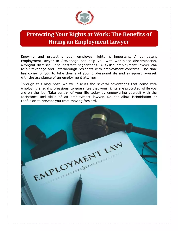 protecting your rights at work the benefits