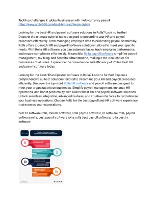 tackling challenges in global businesses with