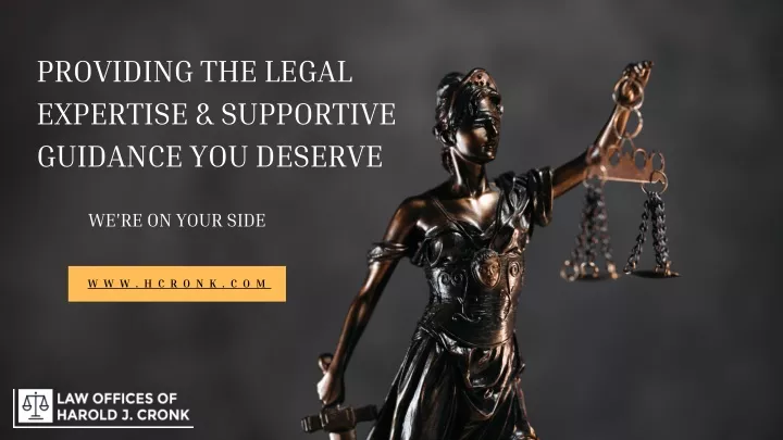 providing the legal expertise supportive guidance