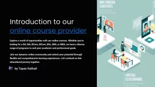 Online-course-provider