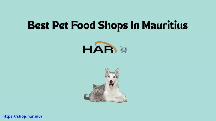 best pet food shops in mauritius