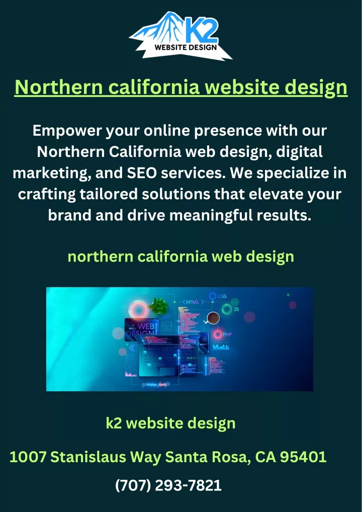 northern california website design