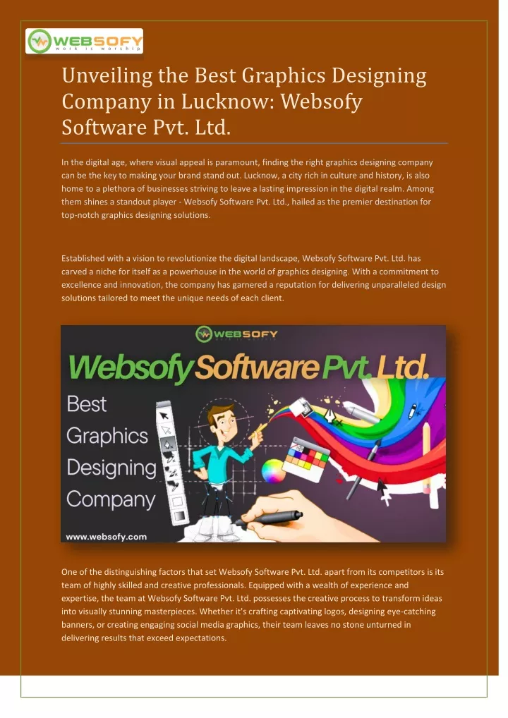 unveiling the best graphics designing company