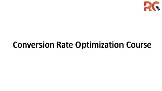 Conversion Rate Optimization Course training in Hyderabad
