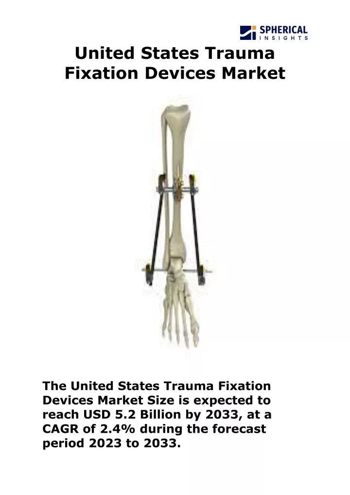 united states trauma fixation devices market