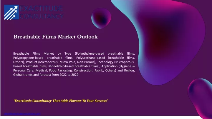 breathable films market outlook