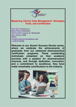 pharmacovigilance courses online