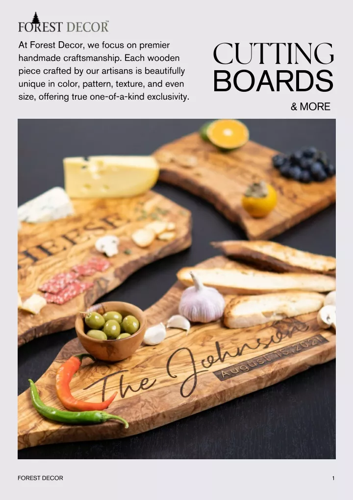 cutting boards